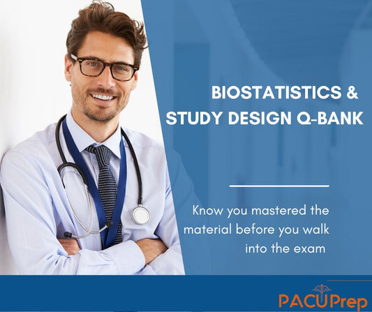 PACUPrep Biostatistics & Study Design Q-Bank